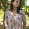 Scarlet Blossom Dress - S