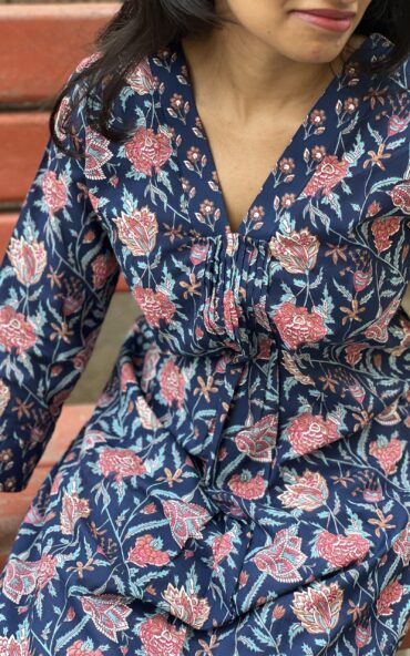 Twilight Petals Kurta