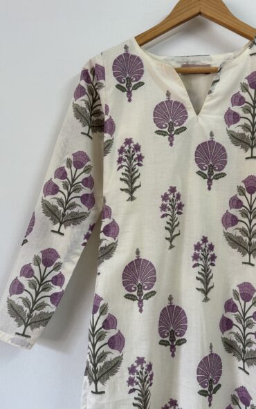 Phool Buta Cotton Kurta Set